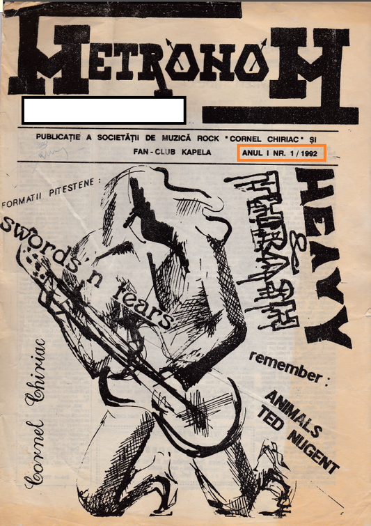 Maşina timpului: revista METRONOM şi primul meu articol publicat acum 23 de ani